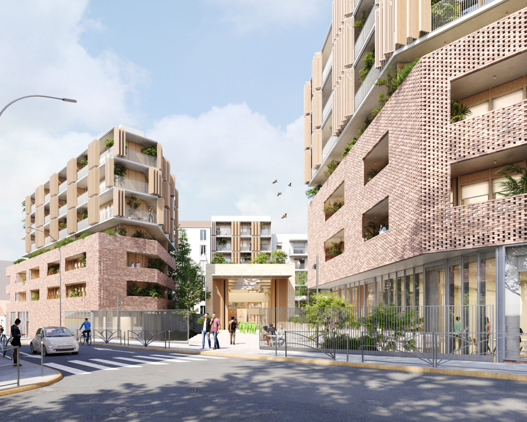 Programme immobilier ATELIERS Gambetta Méhul